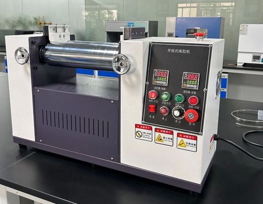 Αγορά Αξιόπιστη Ποιότητα Μύλος Επεξεργασίας Καουτσούκ Μεγάλης Χωρητικότητας με Χοάνη από Ανοξείδωτο Χάλυβα SUS304 και Χειροκίνητο Έλεγχο online manufacture