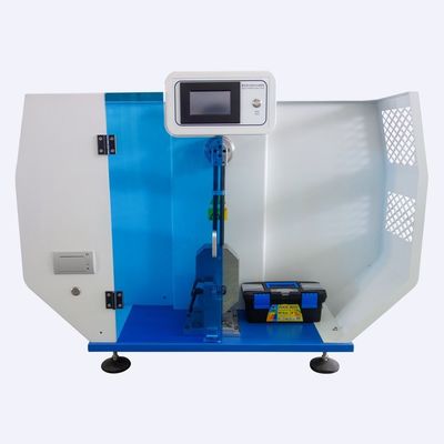 Χρωματική οθόνη αφής Charpy Impact Test Machine Πλαστικός δοκιμαστής καουτσούκ