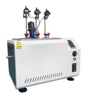 Έξι ράφια πλαστικό HDT Vicat Tester μαλακτοποίηση σημείο μηχανή δοκιμής παραμόρφωσης