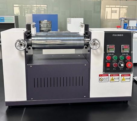 Μηχανή Ανάμιξης Καουτσούκ Μεγάλης Διάρκειας Ζωής με Ρολά Χρωμίου Γυαλισμένα σε Καθρέφτη και Διακοπή Έκτακτης Ανάγκης σε Περίπτωση Σύγκρουσης